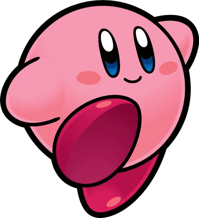 Kirby words mascot